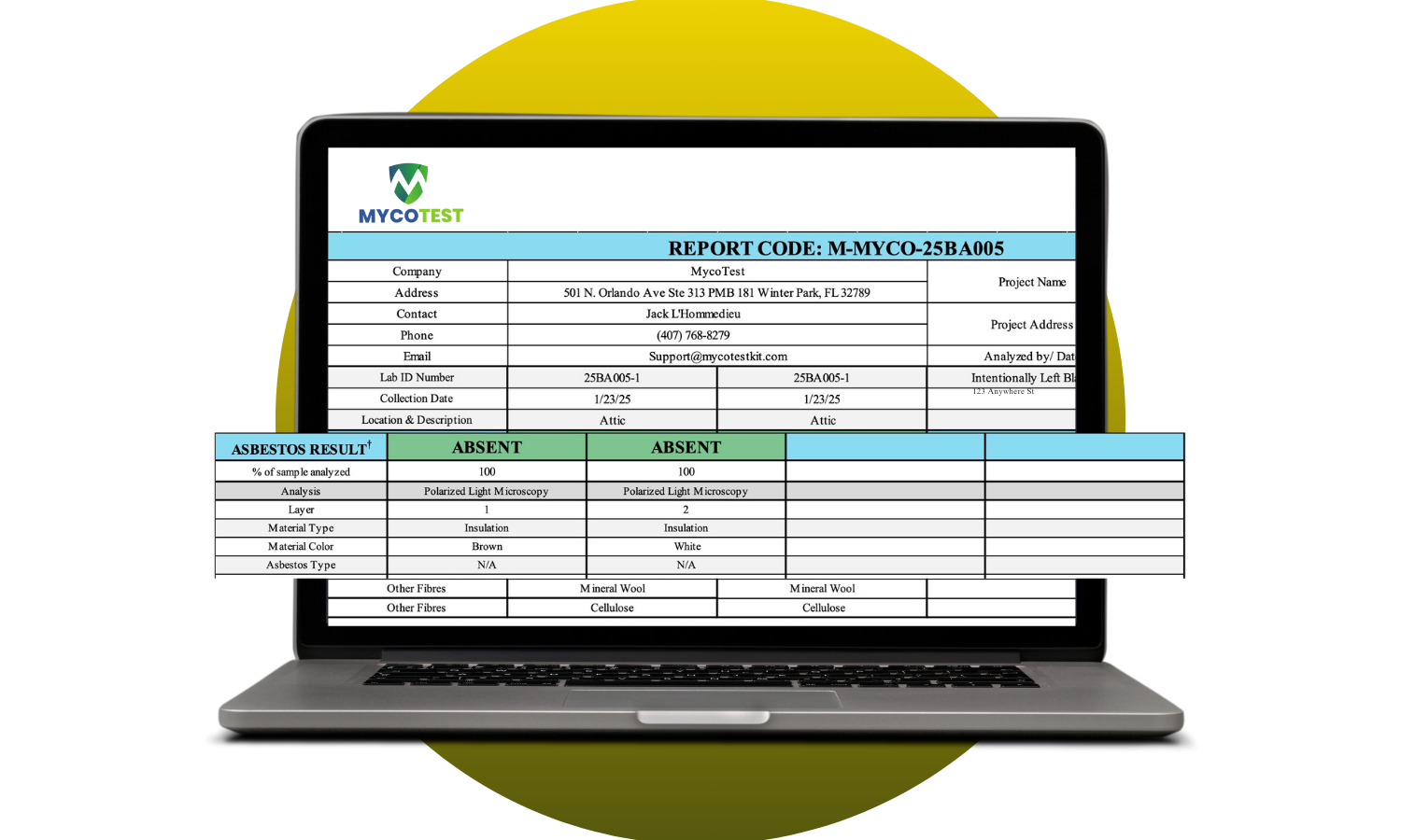 DIY Asbestos Test | Bulk Sampling