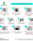 Additional Lead Dust Wipe Samples | DIY Lead Test