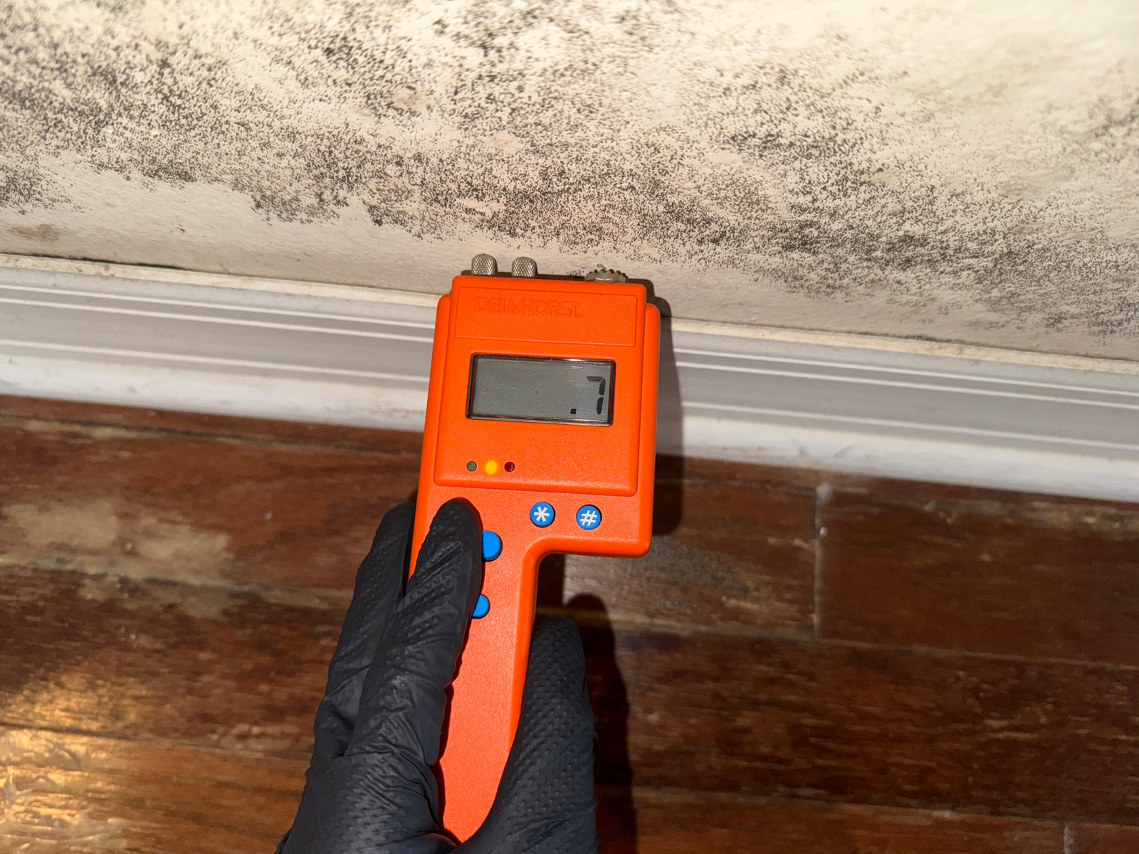 Moisture Meter — Water damage but no visible mold: should you still test?
