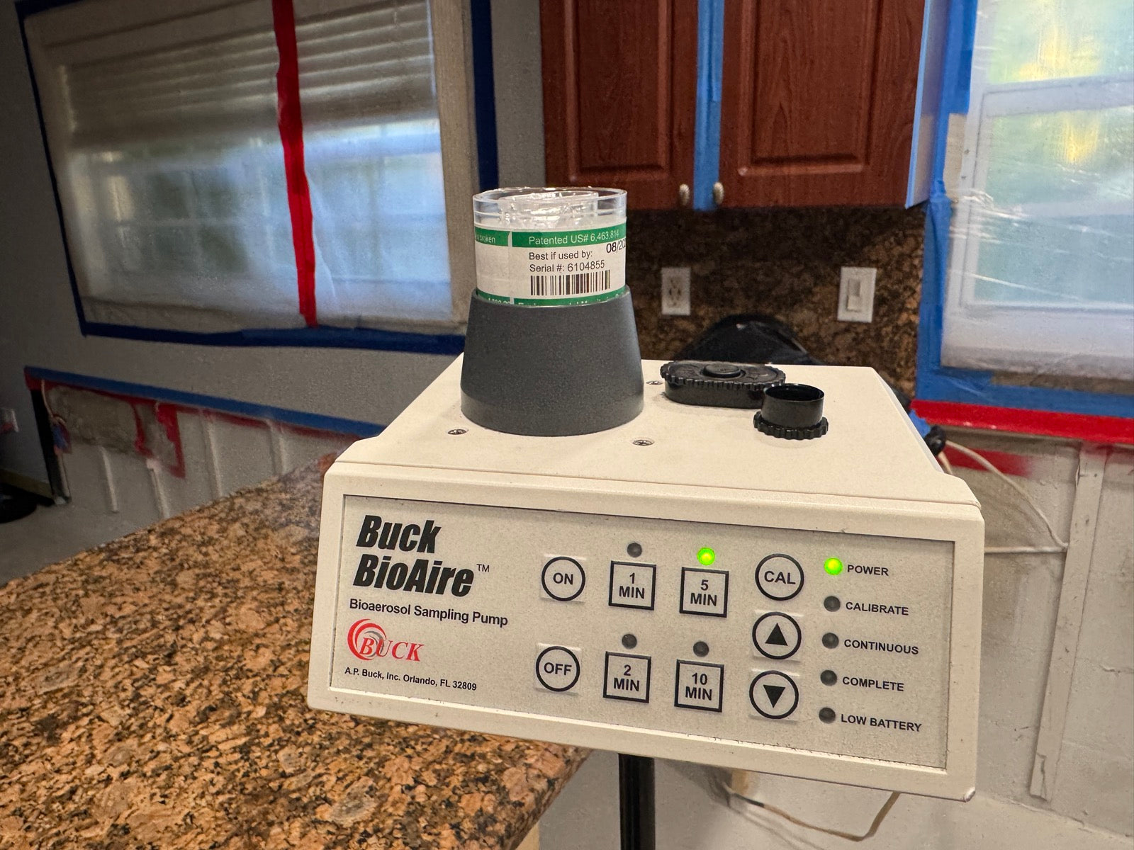 Air Sampling — How to tell if there is mold behind your bathroom walls