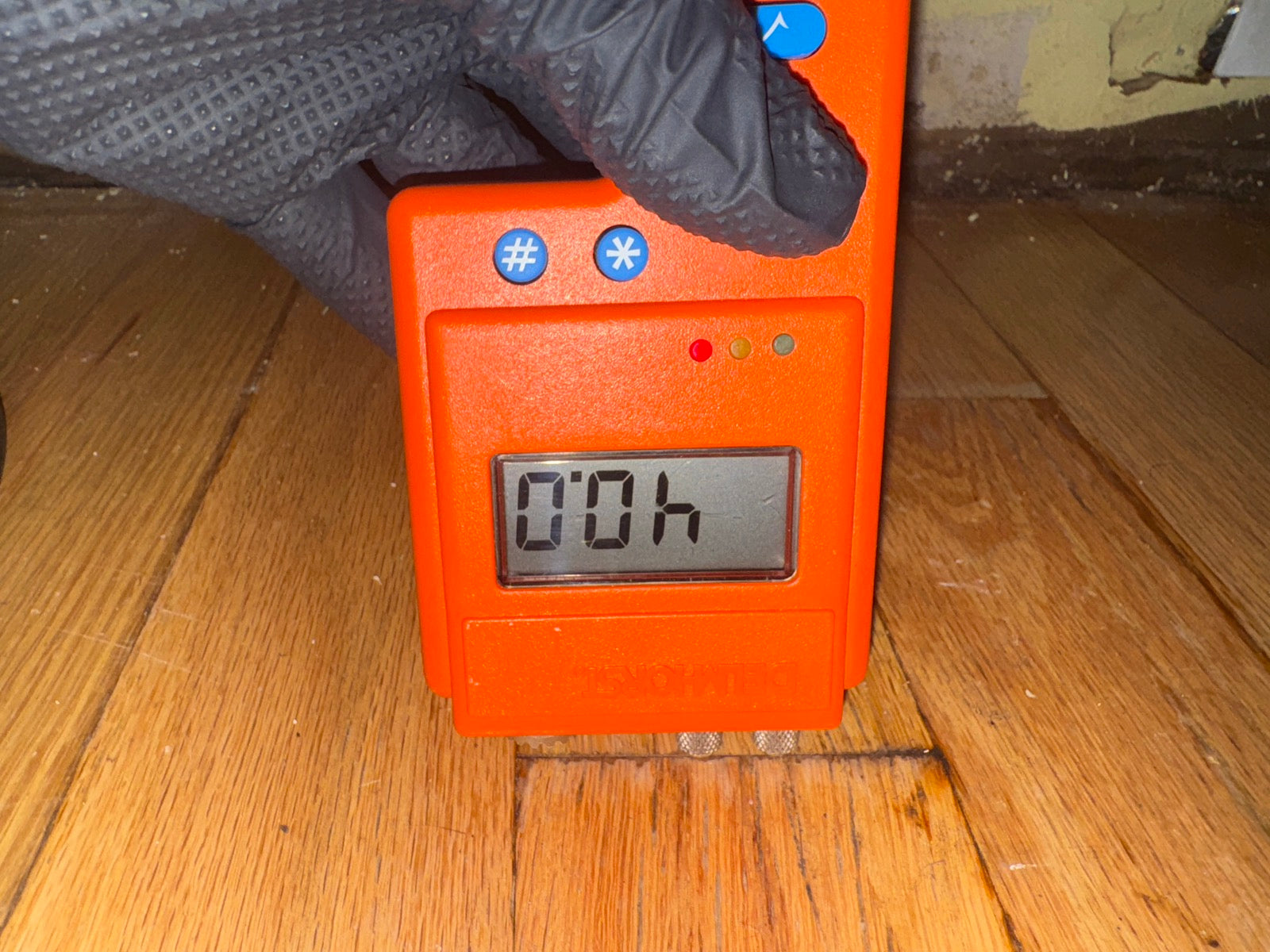 Moisture Meter — Mold on windows and window sills from condensation