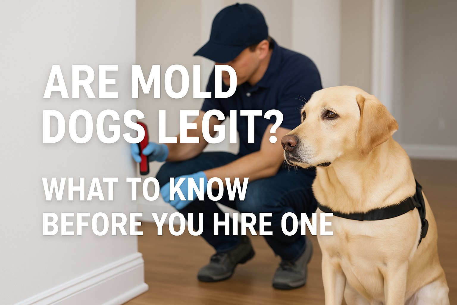 Are Mold Dogs Legit? What You Should Know Before Hiring One