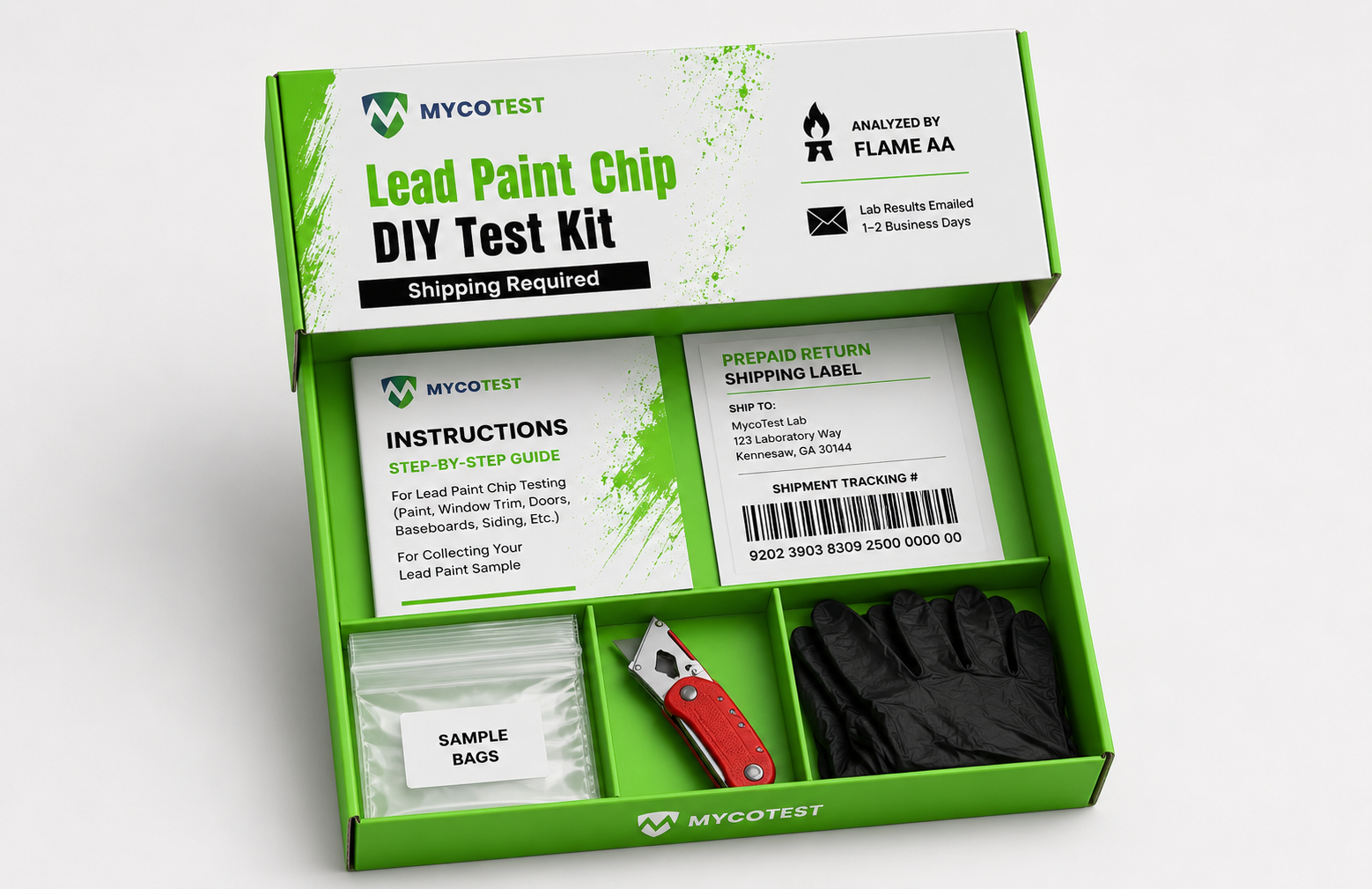 DIY Lead Test Kit | Paint Chip