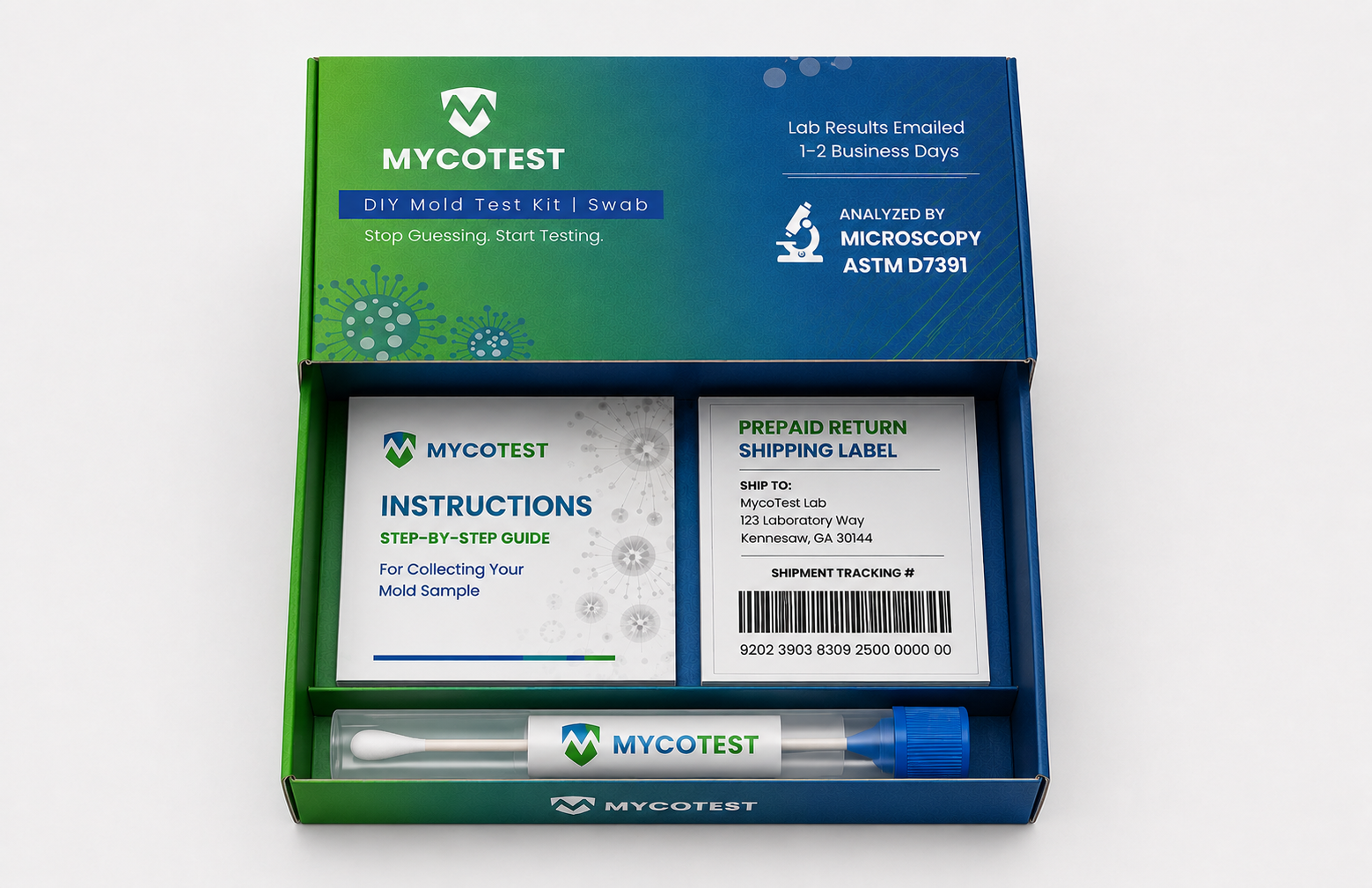 DIY Mold Test Kit | Swab